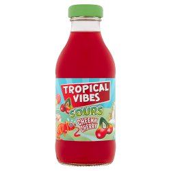 Tropical Vibes Sours Cherry Glass Bottle 12x300ml