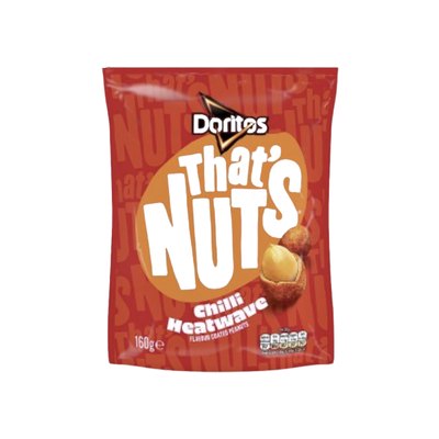 Doritos That’s Nuts Chilli Heatwave Coated Peanuts 8x160g