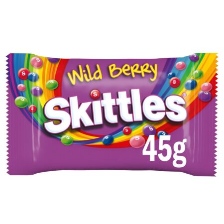 Skittles Wild Berry Flavoured Bag 36x45g