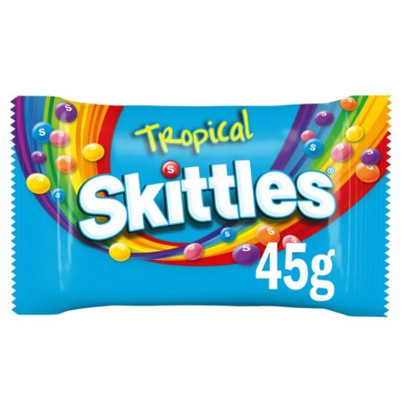 Skittles Tropical Flavoured Bag 36x45g