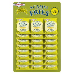 Smiths Scampi7Lemon Fries Card Pack 24x24g