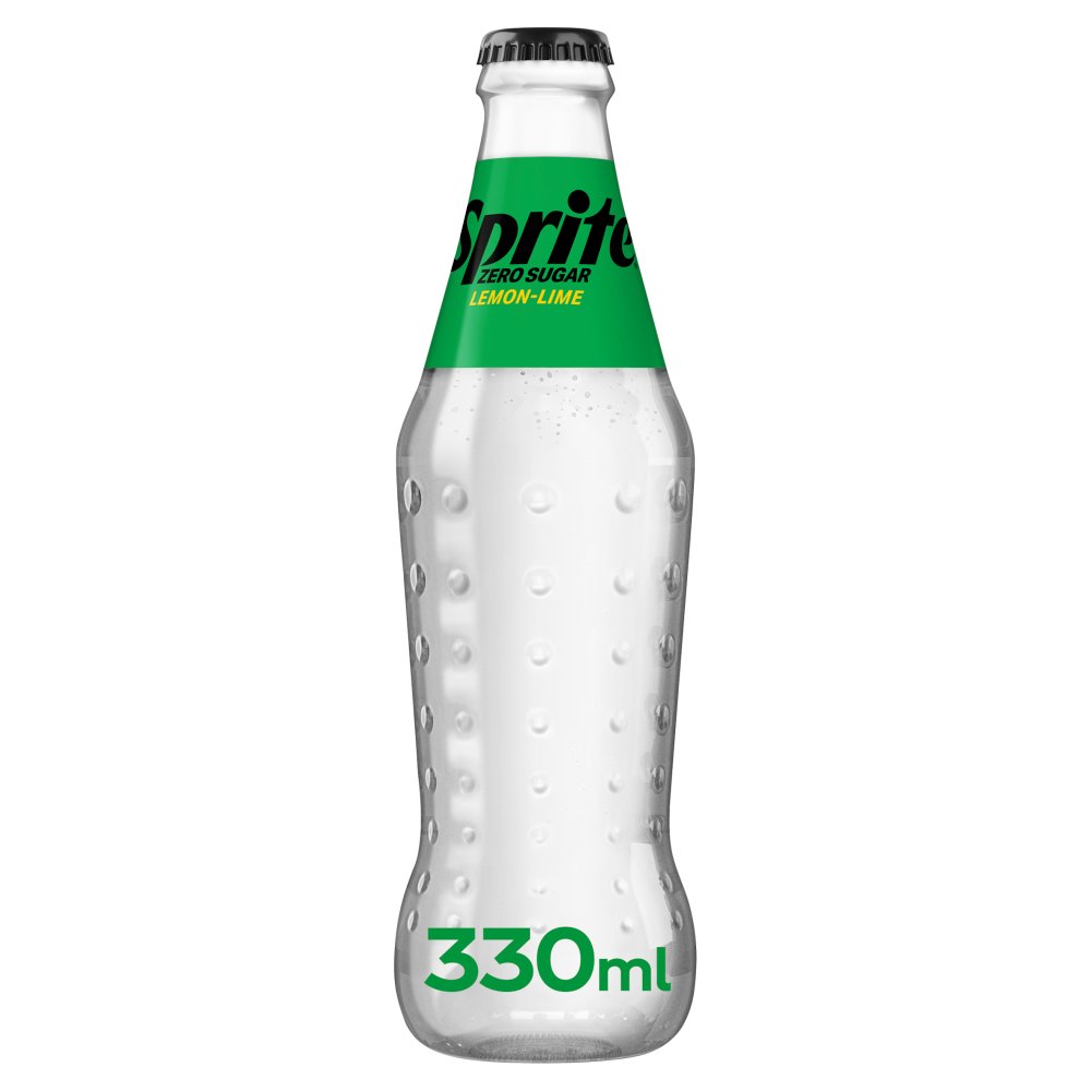 Sprite Zero Sugar Glass Bottle 24x330ml 1 Sprite Zero Sugar Glass Bottle 24x330ml