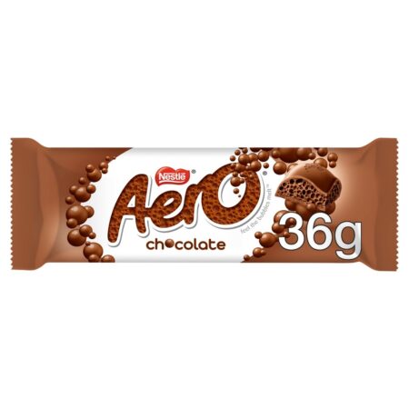 Aero Bubbly Chocolate Bar 24x36g