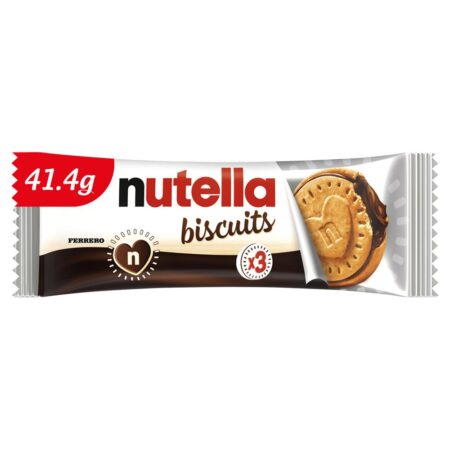 NUTELLA Biscuits 3 Biscuits Pack 28x41g
