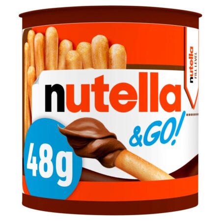 Nutella & Go Hazelnut Chocolate Spread and Breadsticks 12x48g