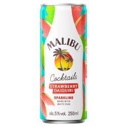 Malibu Strawberry Daiquiri Cocktail 5% ABV 12x250ml