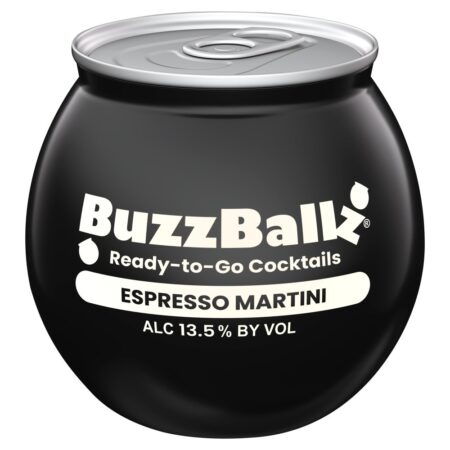 Buzzballz Espresso Martini Cocktails 13.5% vol 12x200ml