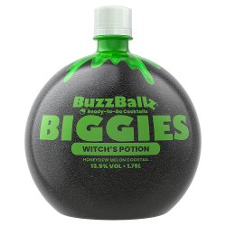 BuzzBallz Biggies Witch's Potion Honeydew Cocktail 3x1.75L