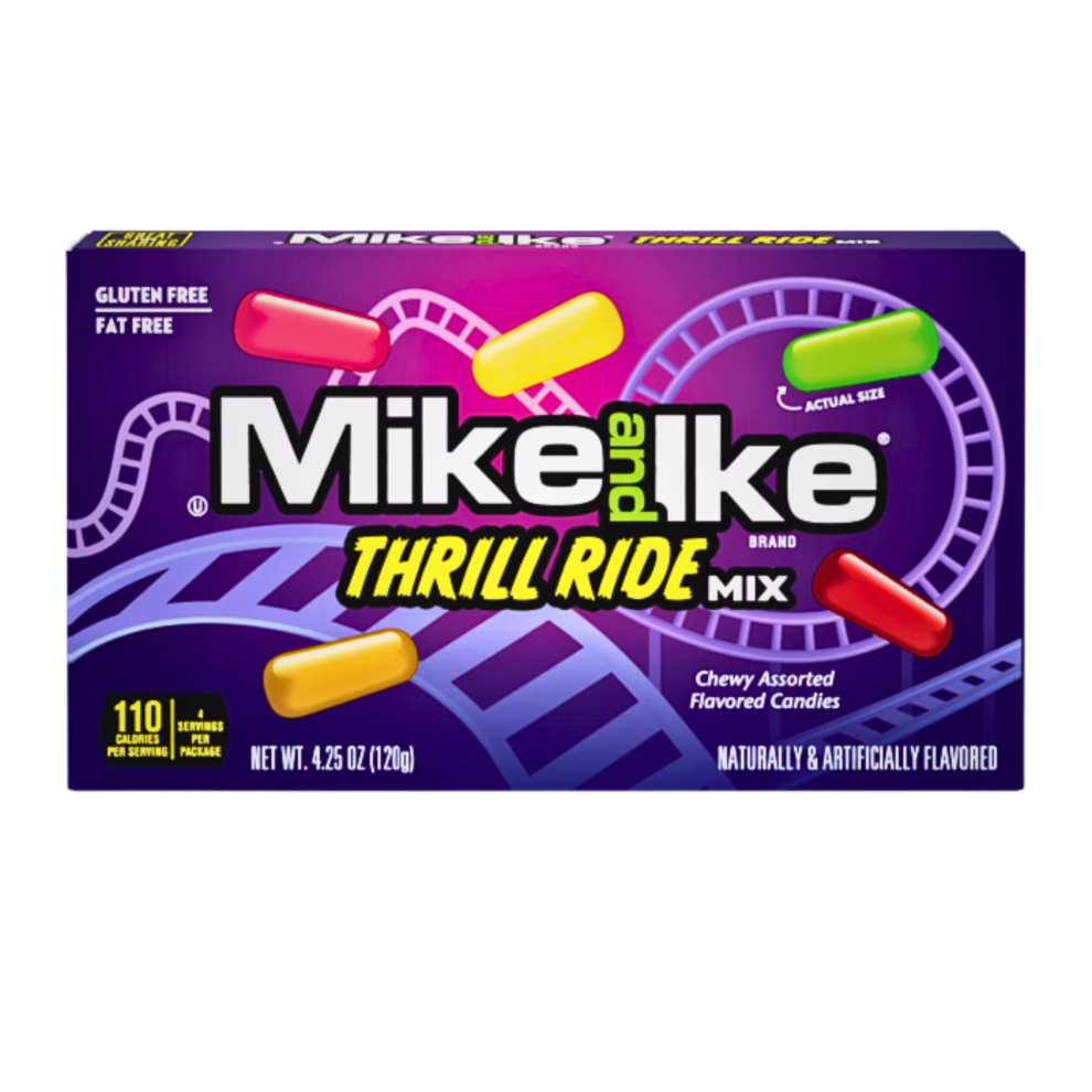 Mike & Ike Theatre Thrill Ride (12x120g) 1 Mike & Ike Theatre Thrill Ride (12x120g)